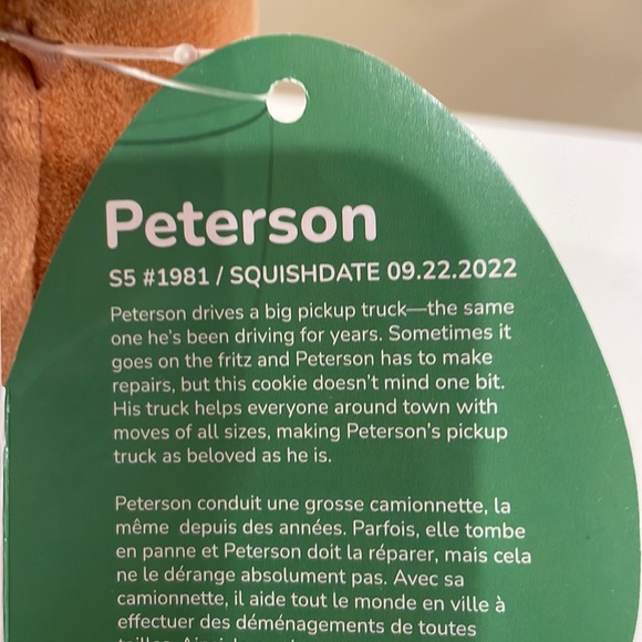 ⚡️NWT 5” Peterson the Gingerbread Boy with Trapper Hat Christmas Squishmallow - Picture 6 of 6